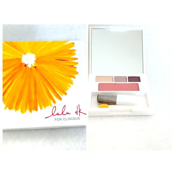 Clinique Lulu DK Morning Java Foxier Neutral Territory Eye Shadow Fig Blush NEW - Picture 1 of 3